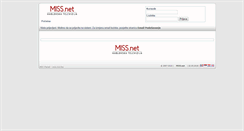 Desktop Screenshot of cpanel.missnet.ba
